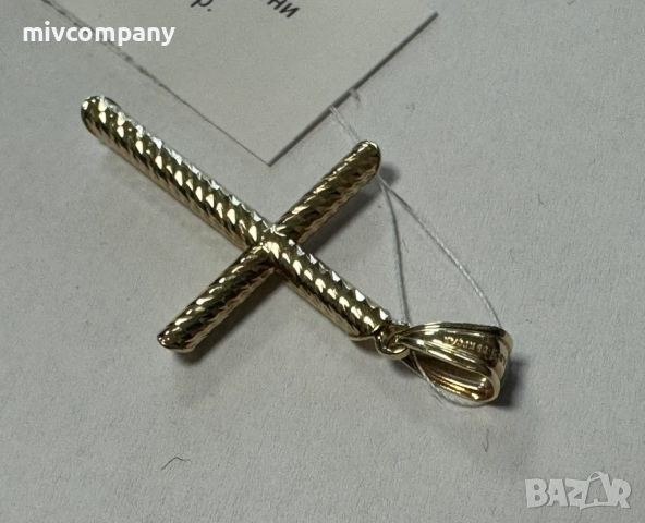 Златен кръст 1.14гр., снимка 4 - Колиета, медальони, синджири - 52710253