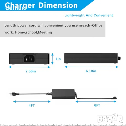 230W зарядно за лаптоп за Razer Blade 14 15 17 Razer Blade Pro 17/4K, 19.5V/11.8A, снимка 5 - Друга електроника - 49291682