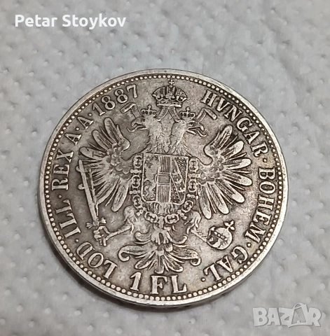 Стара сребърна монета., снимка 3 - Нумизматика и бонистика - 53445861