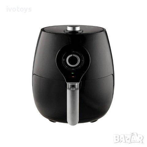 Фритюрник с горещ въздух HOMA HF-351M, 5L, 1450W, Черен, снимка 1