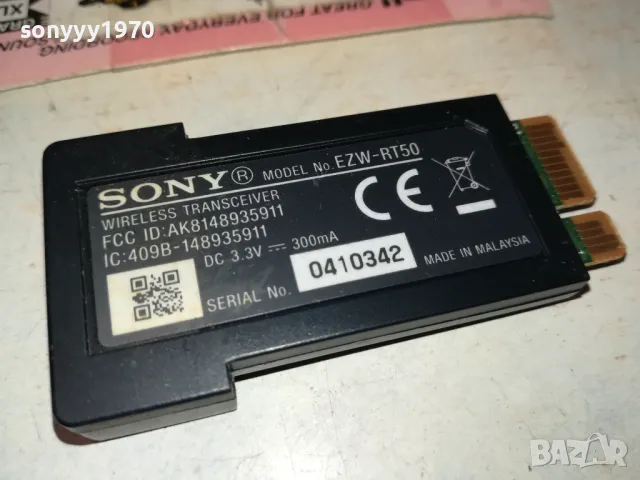 sold out-SONY EZW-RT50 WIRELESS TRANSCEIVER-ЗА УСИЛВАТЕЛ ВНОС SWISS 0402251040, снимка 7 - Ресийвъри, усилватели, смесителни пултове - 48957990