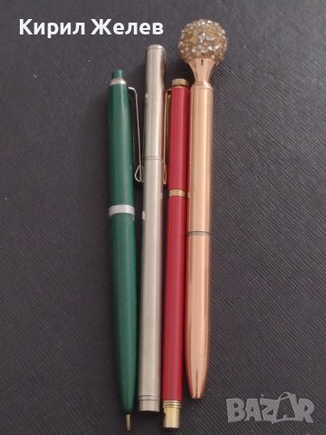 Химикалки 4 броя стари много красив дизайн за КОЛЕКЦИЯ ДЕКОРАЦИЯ БИТОВ КЪТ 38388