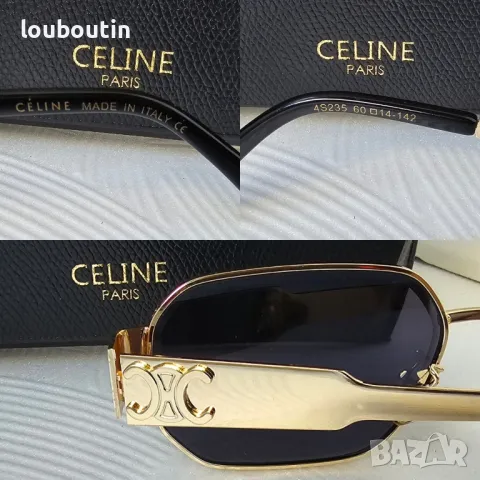 Celine 2024 дамски слънчеви очила осмоъгълни 3 цвята, снимка 7 - Слънчеви и диоптрични очила - 48029572