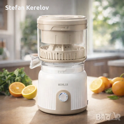 Преса Muhler MJ-9022, 2 конуса, самоизстискваща система, снимка 3 - Сокоизстисквачки и цитрус преси - 53652384