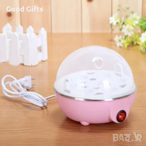 Яйцеварка на пара за 7/14 яйца с таймер, Уред за варене на яйца с пара, снимка 6 - Други - 49599036