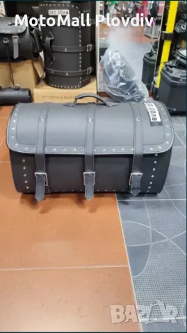 Нови кожен куфар дисаги за чопър рокер мотор мото багаж нови кожени, снимка 8 - Аксесоари и консумативи - 49204521