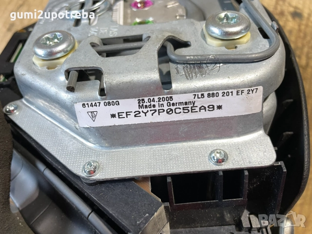 Airbag Волан 7L5880201EF Porsche Cayenne S 4.5 2005г 9PA, снимка 6 - Части - 52323710