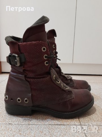 Индиго боти , снимка 6 - Дамски боти - 39966120