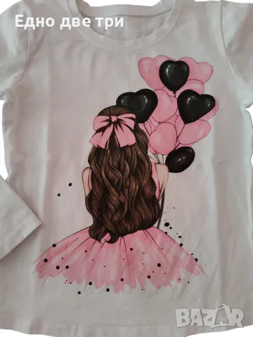 Детски блузи 128 см. , снимка 5 - Детски Блузи и туники - 48675387