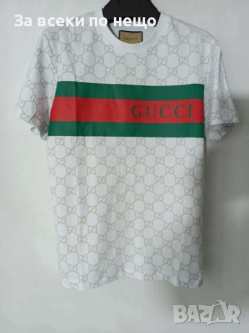 Gucci Мъжка Тениска👕Мъжка Блуза С Къс Ръкав - Различни Цветове Код Urban25, снимка 7 - Тениски - 53667465