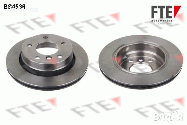 Задни спирачни дискове FTE - вентилирани за BMW E46, снимка 1