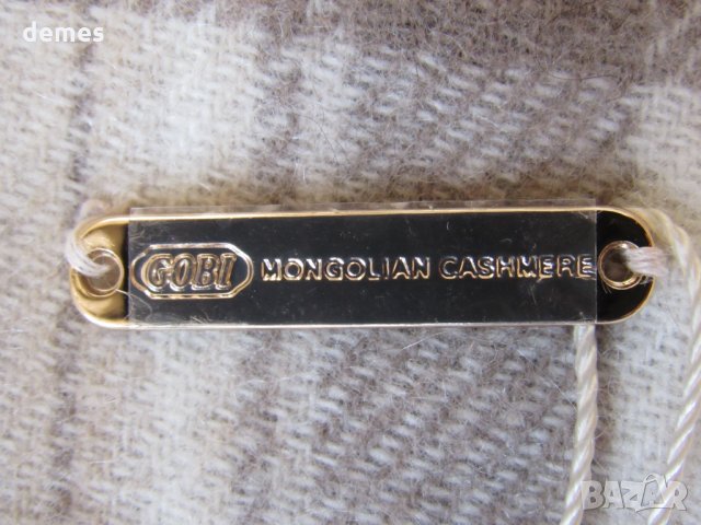 Фин шал 100% органичен кашмир, каре, Монголия, снимка 5 - Шалове - 35796602