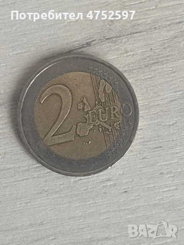 Монета 2 евро от Франция 2002