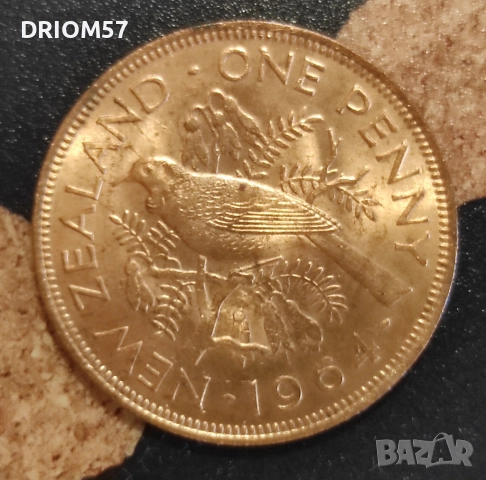 Монета Нова Зеландия(UNC) - 1 бр. [1964]