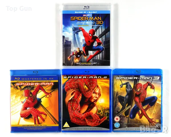 Блу Рей Спайдър-мен Blu Ray Spider-Man