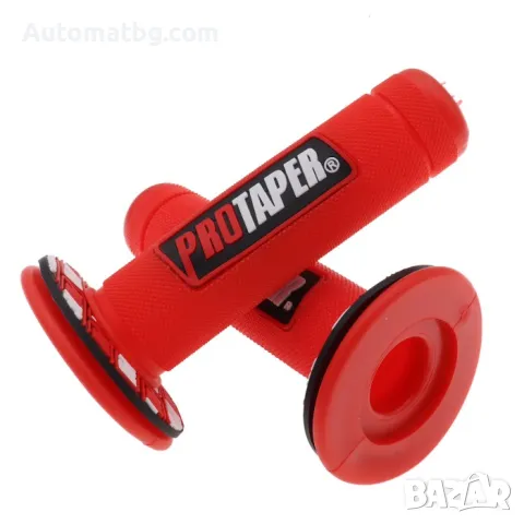 К-т дръжки за мотор Automat, 2бр, 22-24мм, Червени