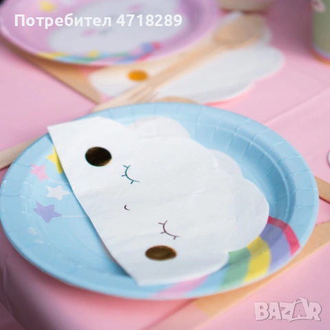 Декор Облаче за детски рожден ден, изписване или кръщене - под наем, снимка 7 - Други - 53214915