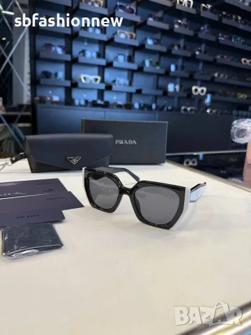 Prada очила с лого, снимка 2 - Слънчеви и диоптрични очила - 55762094