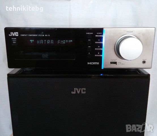 ⭐⭐⭐ █▬█ █ ▀█▀ ⭐⭐⭐ JVC NX-F3 - страхотно дизайнерско 2.1 кино, снимка 2 - Аудиосистеми - 40113664