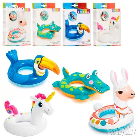 Детски надуваем пояс INTEX Big Animal, снимка 2 - Надуваеми играчки - 40259830