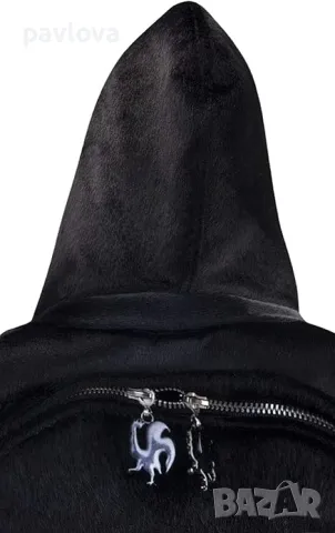 Morikukko Unisex-раница с качулка за възрастни , снимка 3 - Чанти - 48242284