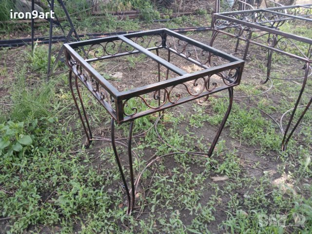 Маси , пейки , столове и градински мебели от ковано желязо, снимка 4 - Други - 41460213