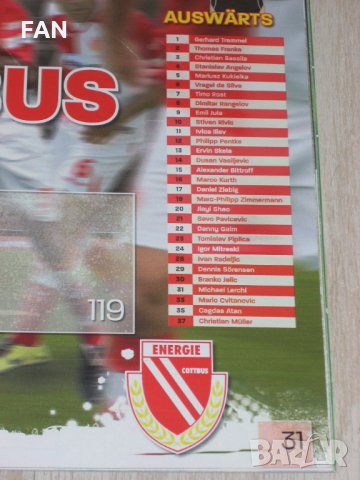 Оригинален стикер албум ПАНИНИ Бундеслига PANINI Bundesliga Fußball 2008/09, снимка 11 - Фен артикули - 35691751