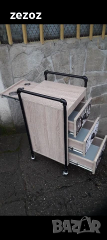 Шкаф-индустриален дизайн-нов, снимка 4 - Шкафове - 50721336