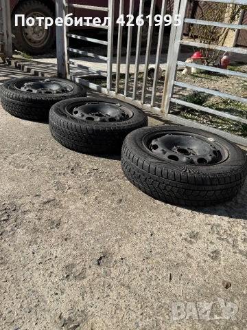 Джанти с гуми 3 броя VW SKODA, снимка 2 - Гуми и джанти - 53658547