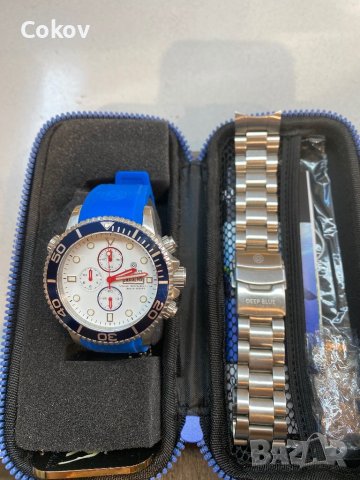 Deep Blue Master 1000 Chronograph, снимка 7 - Мъжки - 42199772