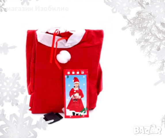 Коледна премяна за момиче, снимка 4 - Детски комплекти - 52315945