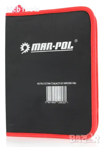 Комплект инструменти за тапицерия 43 части Mar-Pol, снимка 7 - Други инструменти - 48177660