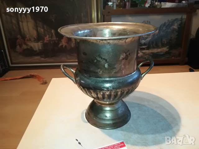 КУПА КАШПА ШАМПАНИЕРА ВНОС ГЕРМАНИЯ 0204222028, снимка 2 - Антикварни и старинни предмети - 36321955