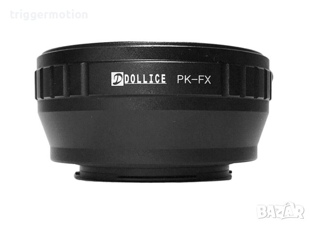 ОТЛИЧЕН! PK -FX Dollice Адаптор (преходник) за обектив Пентакс Pentax PK към Фуджи FX Камера