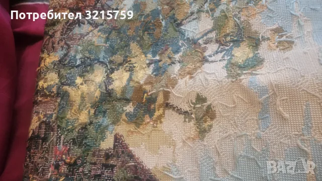 Голям Гоблен , ръчно шит,80х63см., снимка 6 - Гоблени - 50348560