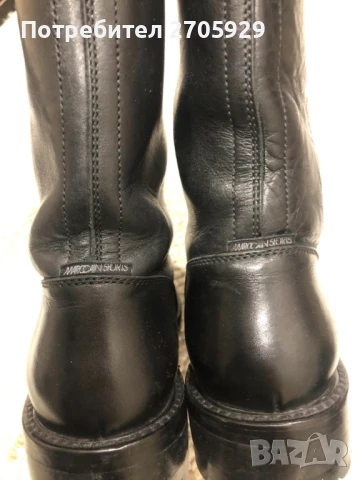 MARCCAIN ботуши от естествена кожа, номер 39, снимка 4 - Дамски ботуши - 51030093