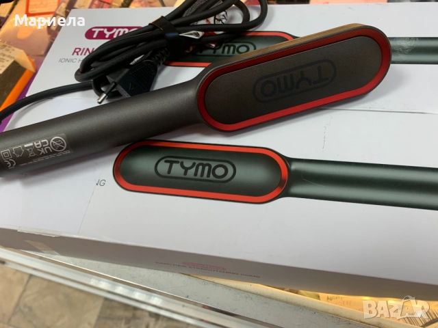 Tymo Ring Plus йонен гребен за изправяне на коса - четка за изправяне на коса, снимка 6 - Други - 51677107