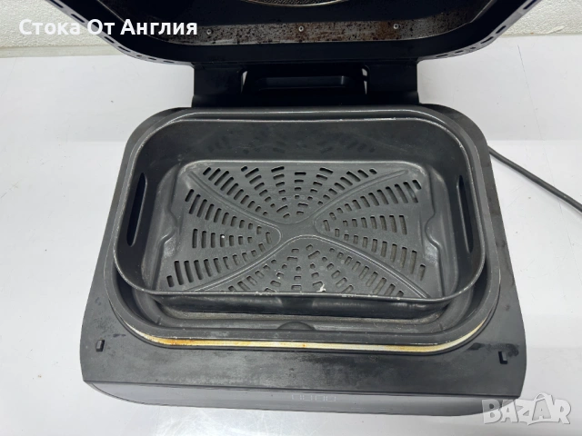 Грил и Еър Фрайър Ninja Foodi MAX Health AG551UK, снимка 3 - Фритюрници - 53534749