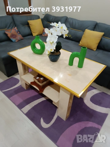 дървена масичка за кафе , снимка 5 - Маси - 53191976