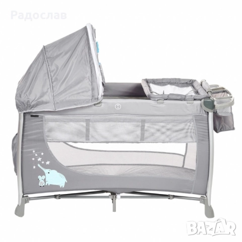 Детска кошара Zizito doris на 2 нива., снимка 2 - Кошарки - 52067736