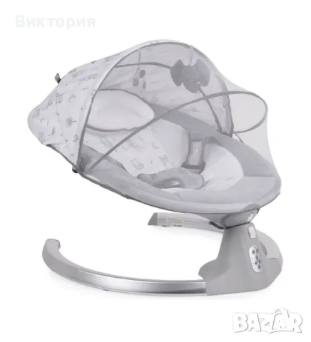 Бебешка електрическа люлка Moni, снимка 2 - Детски люлки - 56047565