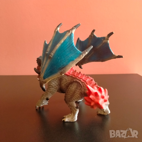Колекционерска фигурка Schleich Dragon Battering Ram Дракон таран 70511 2014г, снимка 6 - Колекции - 44820356