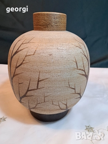керамична ваза ръчна изработка 28/4, снимка 2 - Декорация за дома - 51887420