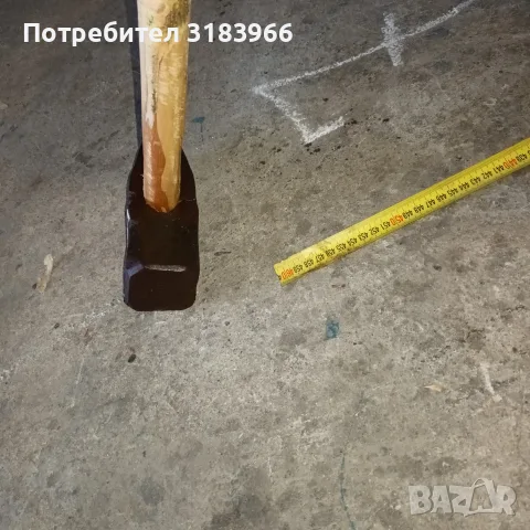 голям немски чук 3.500 килограма с дръжка , снимка 6 - Други инструменти - 55826842