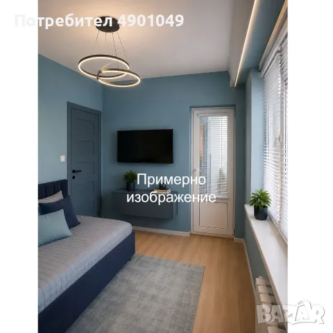 Двустаен апартамент близо до метро 50,77 м2 на етаж 2, в гр. София, жк. Люлин 3, снимка 8 - Апартаменти - 56090912
