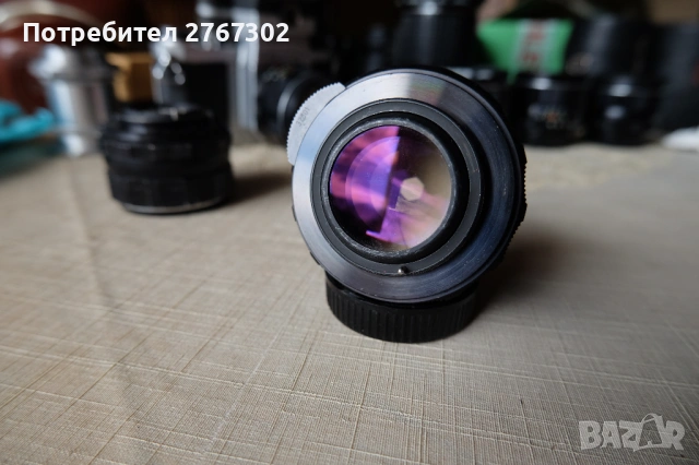 Super Takumar 50mm f1.4 lens. M42 mount, снимка 2 - Обективи и филтри - 53443964