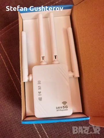wifi усилвател нов, снимка 2 - Мрежови адаптери - 55892544