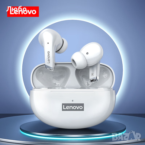 Промоция!!!Оригинални безжични Bluetooth слушалки Lenovo lp5!, снимка 1
