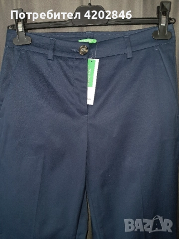 Benetton дамски панталон, снимка 2 - Панталони - 52186004