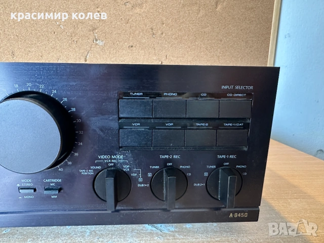 усилвател "ONKYO Integra A-8450", снимка 3 - Ресийвъри, усилватели, смесителни пултове - 53794401